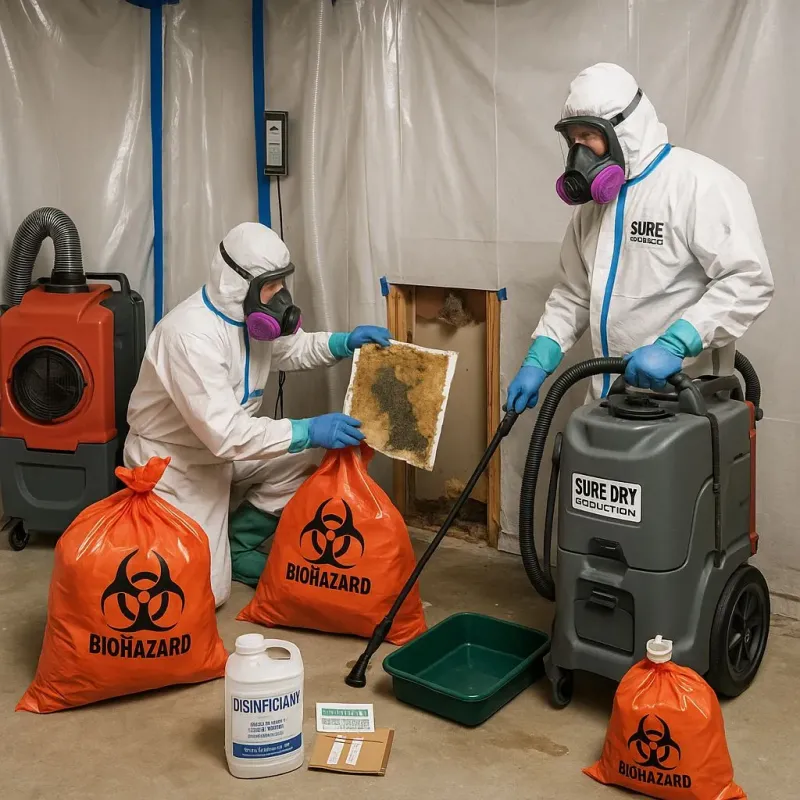 Contaminated Water Handling Protocols process in Rogers City, MI