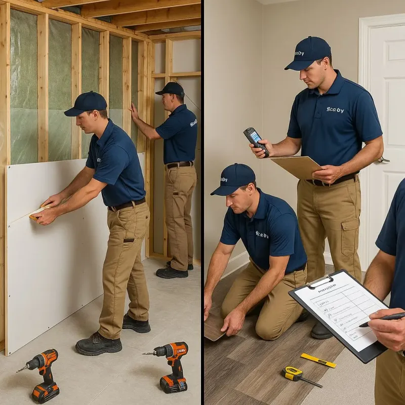 Repairs and Reconstruction process in Rogers City, MI